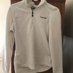 Avalanche white sherpa quarter zip